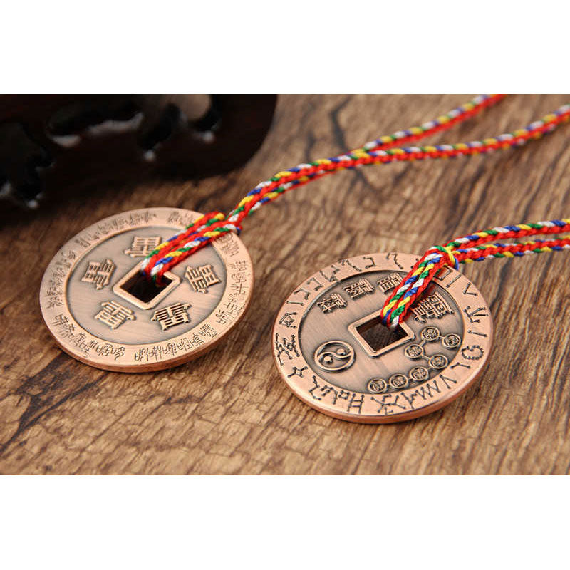 Buddha Stones Taoism Yin Yang Symbol Protection Pendant Decoration Amulet Decorations BS 12