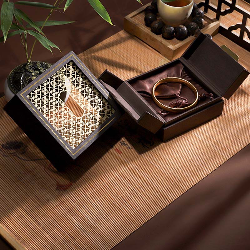 Buddha Stones Retro Jewelry Storage Box Gift Box Decorations BS 1