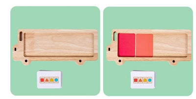 Early Education Geometry Three-dimensional Puzzle Baby Color Cognition