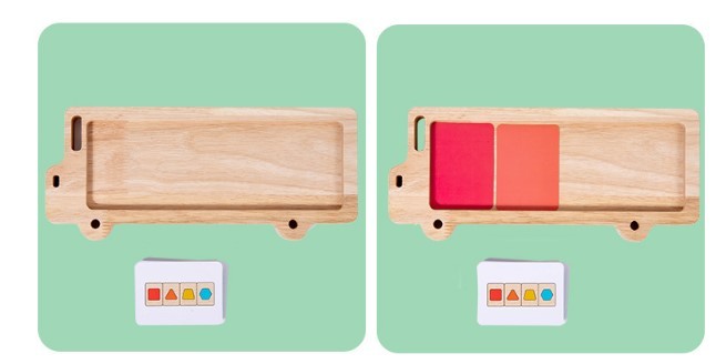 Early Education Geometry Three-dimensional Puzzle Baby Color Cognition