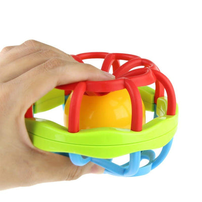 Fidtoy Hochet Bébé Balle et Maracas en ABS Alimentaire Jouet Sensoriel