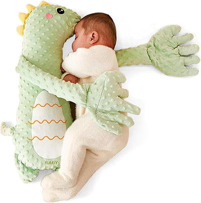 Fidtoy PatPat Pal – Peluche dinosaure avec fonction de tapotement doux pour le sommeil de bébé