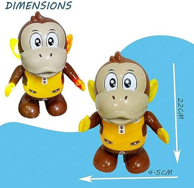 Fidtoy Singe Musical Balançoire - Danse, Chante, Lumières et Sons