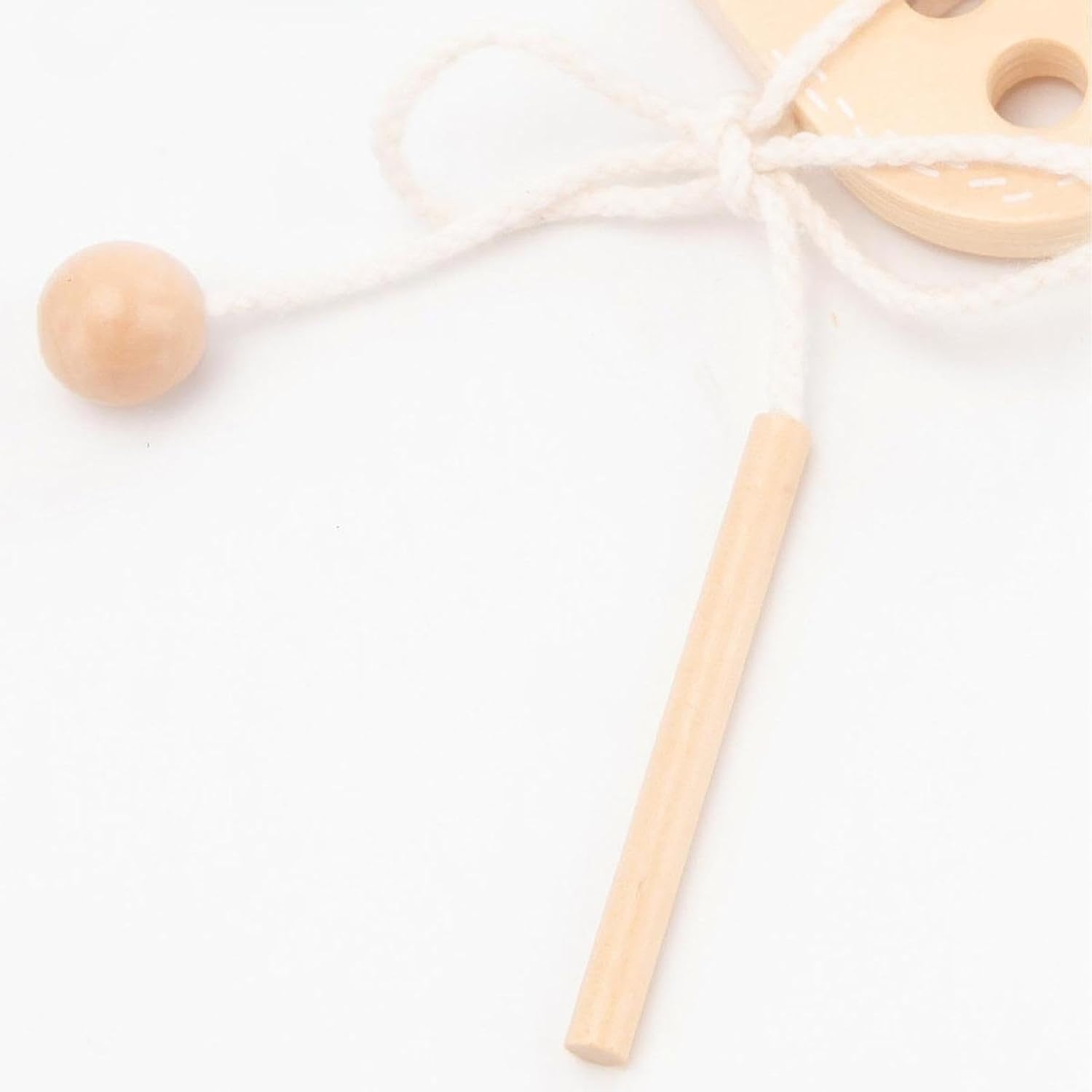 Lyla Tabla de Coser de Madera con Cordones Habilidades Motrices Finas para Niños Preescolares y de Jardín de Infancia