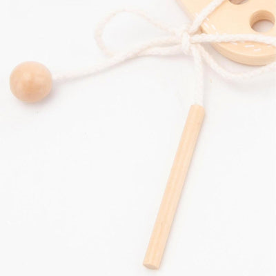 Lyla Tabla de Coser de Madera con Cordones Habilidades Motrices Finas para Niños Preescolares y de Jardín de Infancia