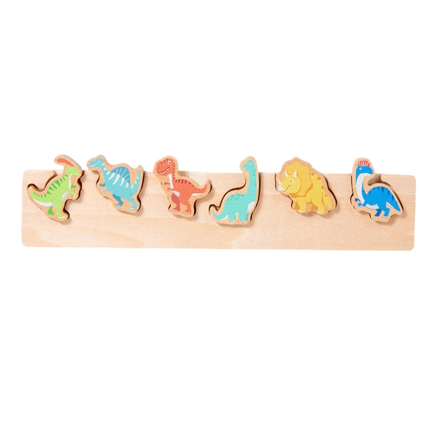 Puzzle Matching Board Toy Desktop Game for Preschool 1 2 3+ Year Old Dinosaur
