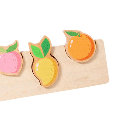ATORSE™ Juguete de mesa a juego de puzles para preescolares de 1 2 3+ años con diseño de frutas | Juguetes y pasatiempos | Educativos | Otros juguetes educativos