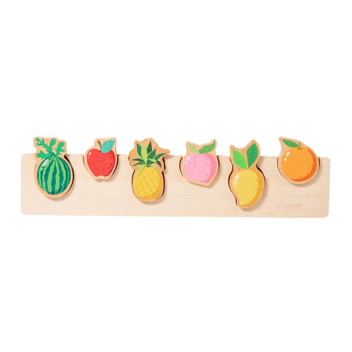 ATORSE™ Juguete de mesa a juego de puzles para preescolares de 1 2 3+ años con diseño de frutas | Juguetes y pasatiempos | Educativos | Otros juguetes educativos