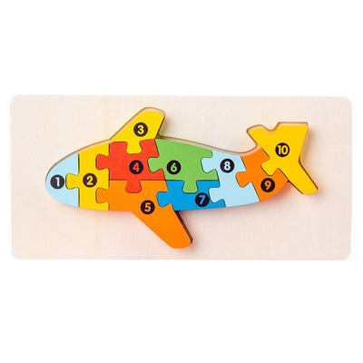 Fidtoy Wooden Shape Matching Puzzle for Toddler Learning Autism Kids Quiet Time Toy Montessori Puzzle Educational Toy Fine Motor Skills Game