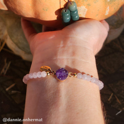 Buddha Stones Natural Crystal Charm Lucky Healing Bracelet Bracelet BS 3