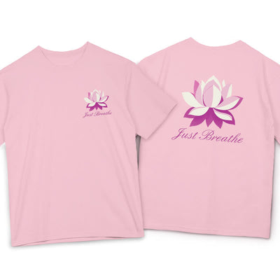 T-shirt Foviel Lotus Just Breathe