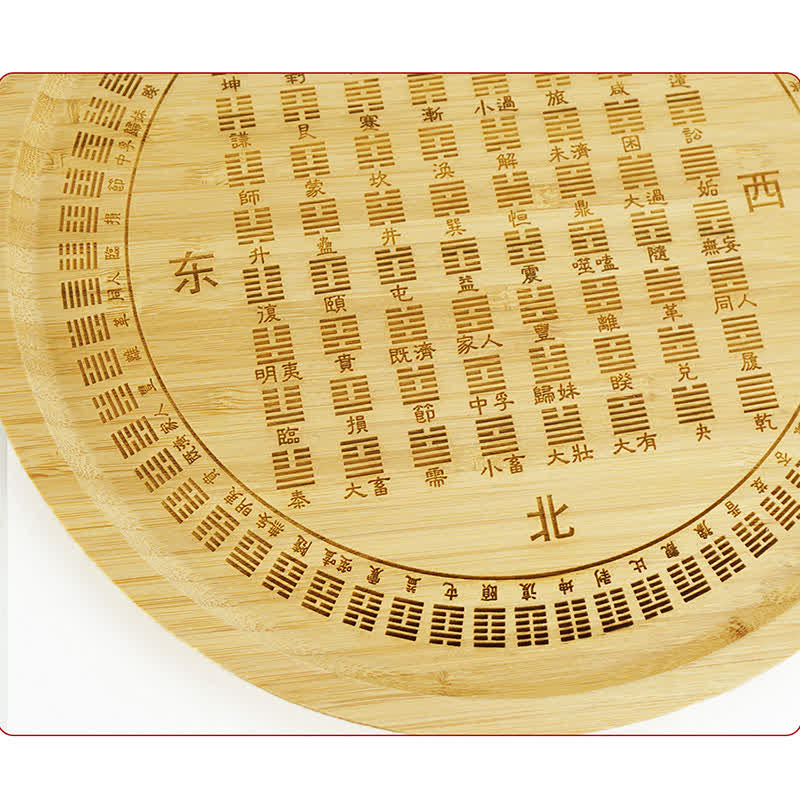 Buddha Stones Feng Shui Bamboo Bagua Map Harmony Energy Map Bagua Map BS 4