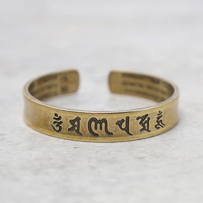 Bracelet mantra bouddhiste tibétain Foviel