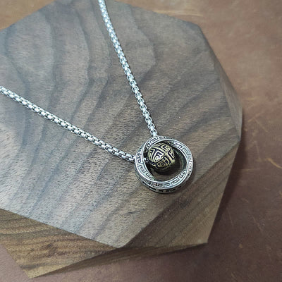 FREE Today: Cleanse The Aura Mobius Lucky Bead Copper Wealth Necklace Pendant FREE FREE 4