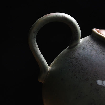 Buddha Stones White Crane Cloud Chinese Gongfu Tea Ceramic Kung Fu Teapot Teapot BS 7