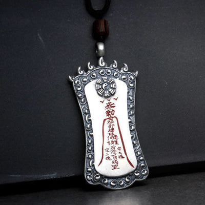 Buddha Stones FengShui Bagua PiXiu Cinnabar Balance Necklace Pendant Necklaces & Pendants BS 2