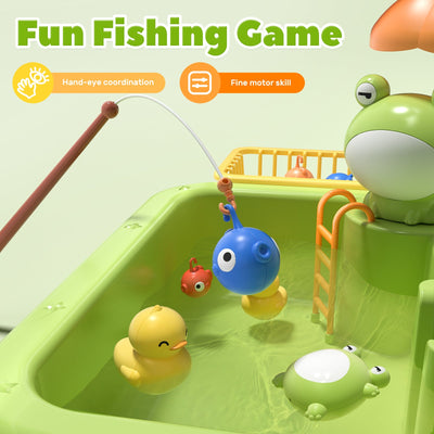 Fidtoy Kitchen Sink Playset with Running Water for Kids 3+