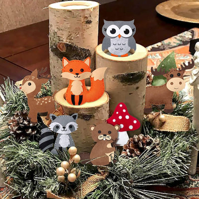 Kit de couture animaux en bois pour enfants