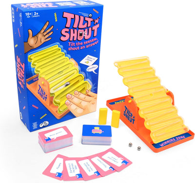 Tilt 'n' Shout: Un rápido juego de mesa familiar con balancín - 602