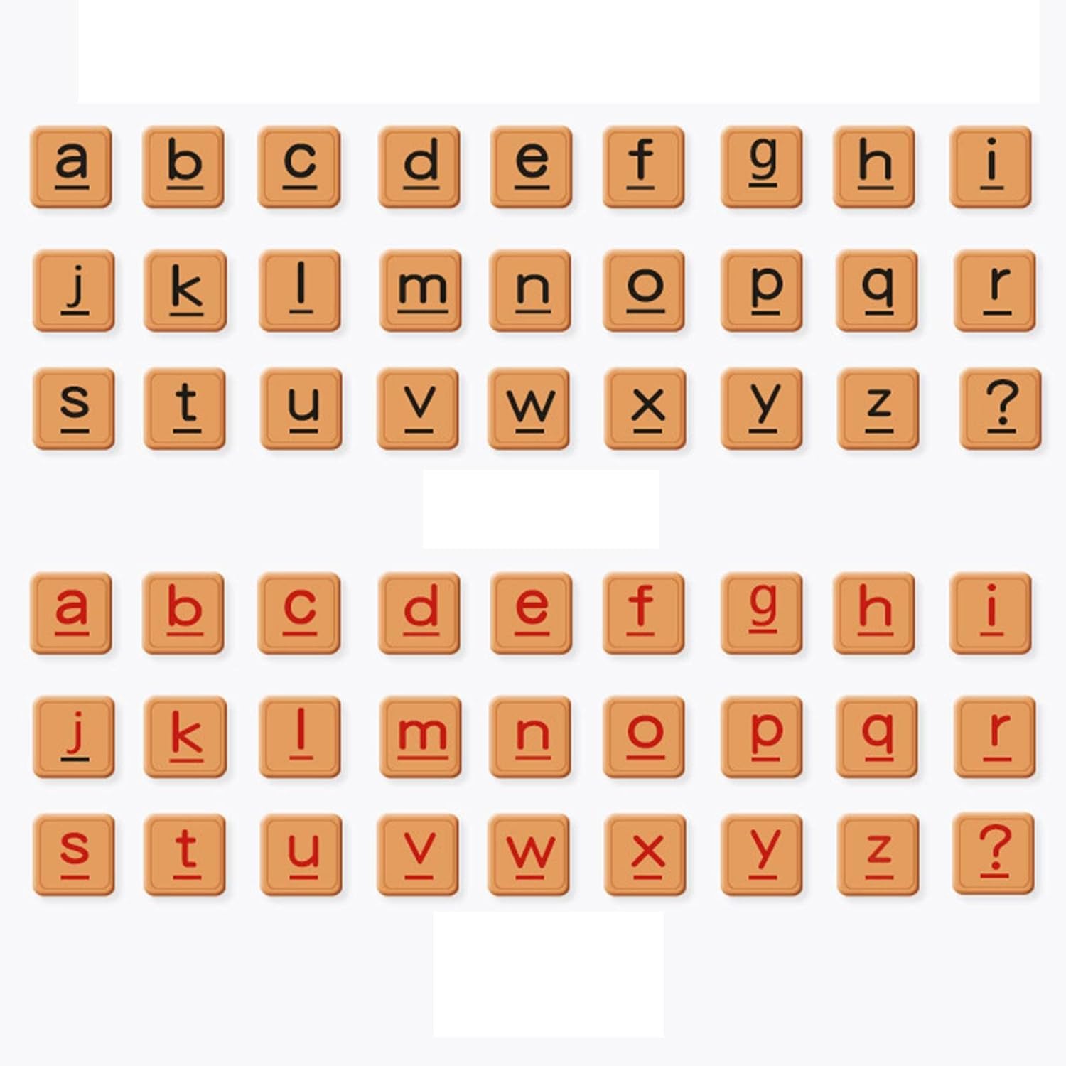 Divertido juego de cartas para deletrear el alfabeto - 73C
