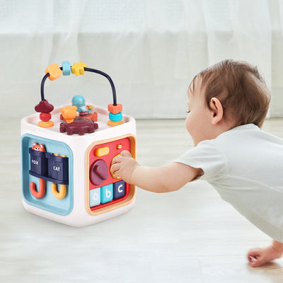 Fidtoy Cube d'activités 6 en 1 pour bébés et tout-petits