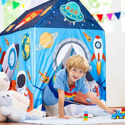 Fidtoy Space Play Tent for Kids Indoor Playhouse Hideaway