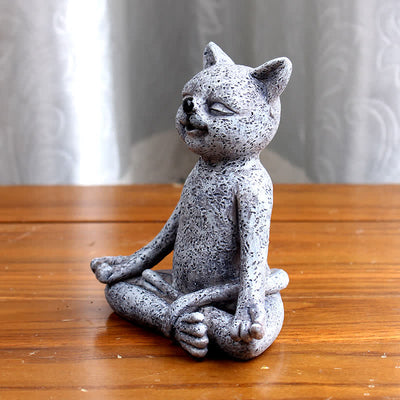 Buddha Stones Meditating Zen Dog Cat Frog Decoration Decorations BS 7