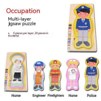 Boys' Body Structure Puzzle - Fun and Learn