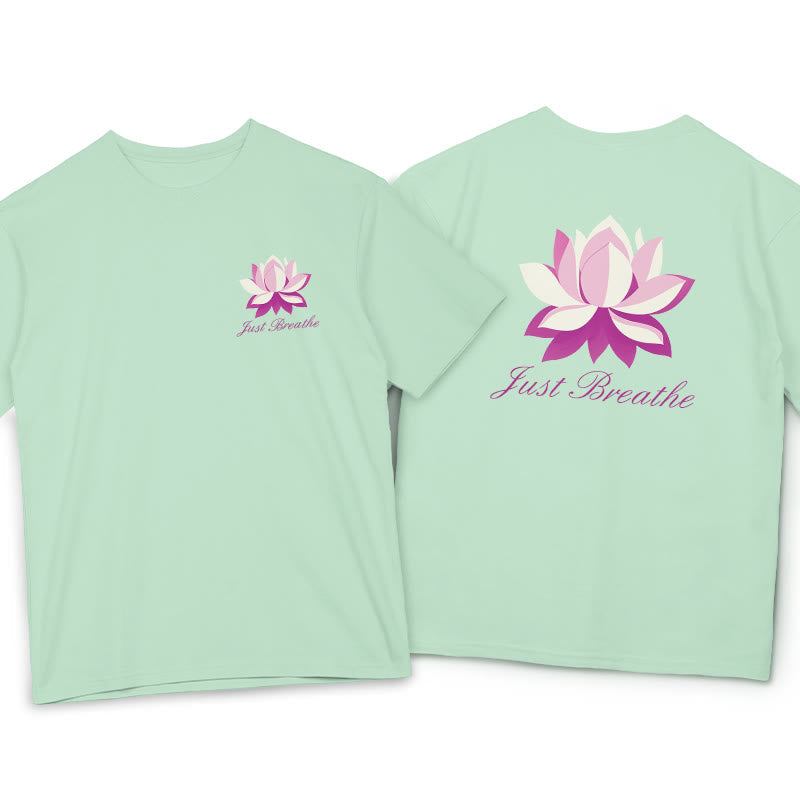 Foviel Lotus einfach nur Tee T-Shirt atmen