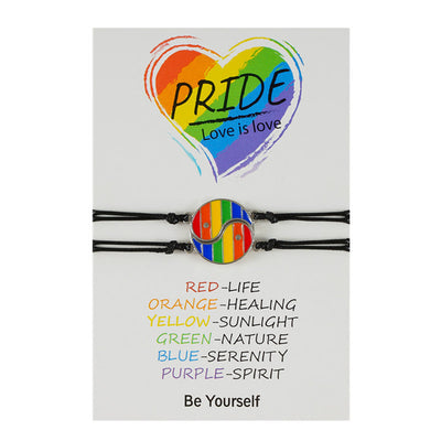 FREE Today:  Everlasting Friendship Love Couple Balance Bracelet - Yin Yang (COLORFUL EDITION WITH CARD) - image 19