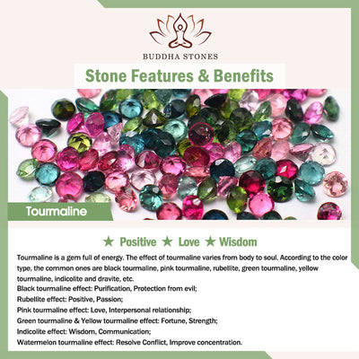 Buddha Stones "May Confidence Guide Your Way" Black Tourmaline Bracelet Includes Gift Message Card - image 15