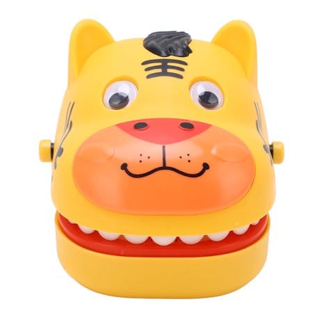 Fidtoy Jeu des Animaux Mignons qui Mordent les Doigts pour Enfants Jeu de Morsure de Dentiste Animal Aléatoire Jeu de Fête Interactif 3 ans et +
