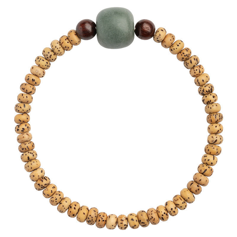 Foviel Bodhi Samen kleine Blatt rote Sandelholz Weisheit Armband