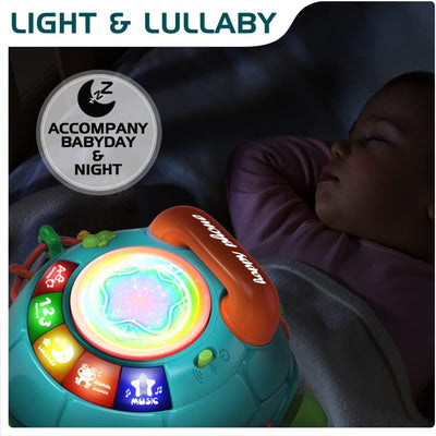 Fidtoy Crawling Turtle Musical Baby Toy