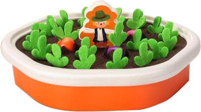Fidtoy Radish Farm Carrot Pulling Memory Game for Kids