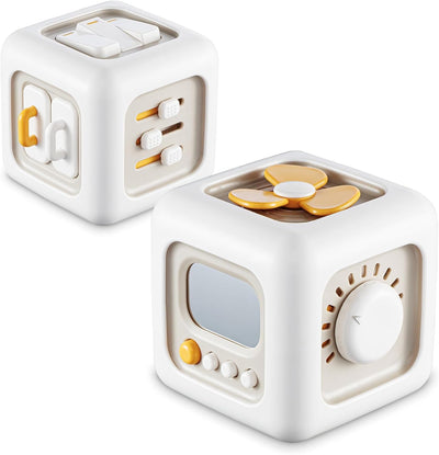 Fidtoy Montessori Busy Cube for Babies and Toddlers