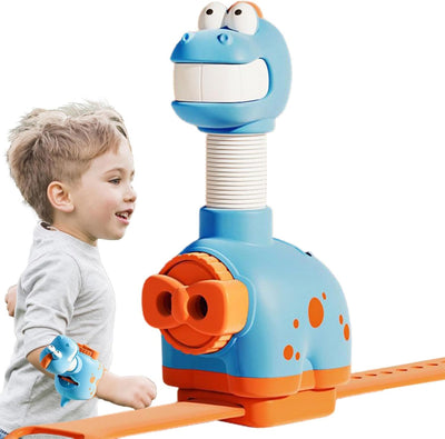 Fidtoy Long-necked Dinosaur Projection Watch – Interactive Kids Toy with Adjustable Patterns