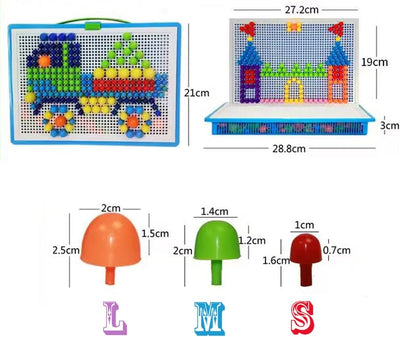 Juego de rompecabezas de mosaico para preescolares