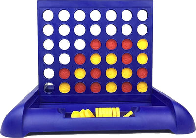 Fidtoy Connect 4 Game Chess Piece Family Fun Board Game for Kids and Families
