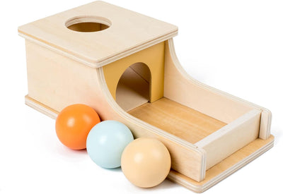 Fidtoy Boîte de Permanence d'Objet Montessori pour Tout-Petits 6-36 Mois Jouet Éducatif de Motricité Fine