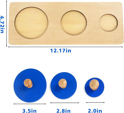 Matériel Montessori LEADER JOY, encastrements géométriques, puzzles pour tout-petits et enfants d'âge préscolaire
