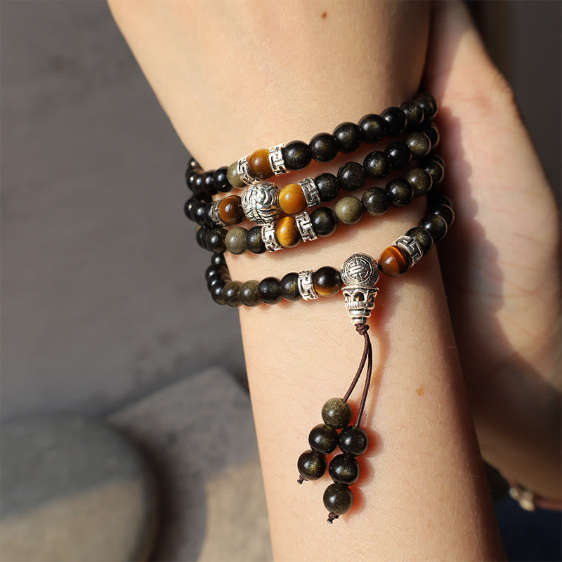 Golden Obsidian Energy Bracelet Necklace Bracelet BS 8