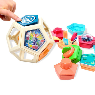 Fidtoy Sensory Busy Ball Toy for Babies and Toddlers
