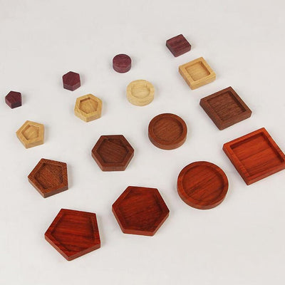 CALANDIS™ Wooden Geometric Shape Match Puzzle Montessori Toys for Boys Girls Baby Kids | Developmental Baby Toys | Toys for Baby