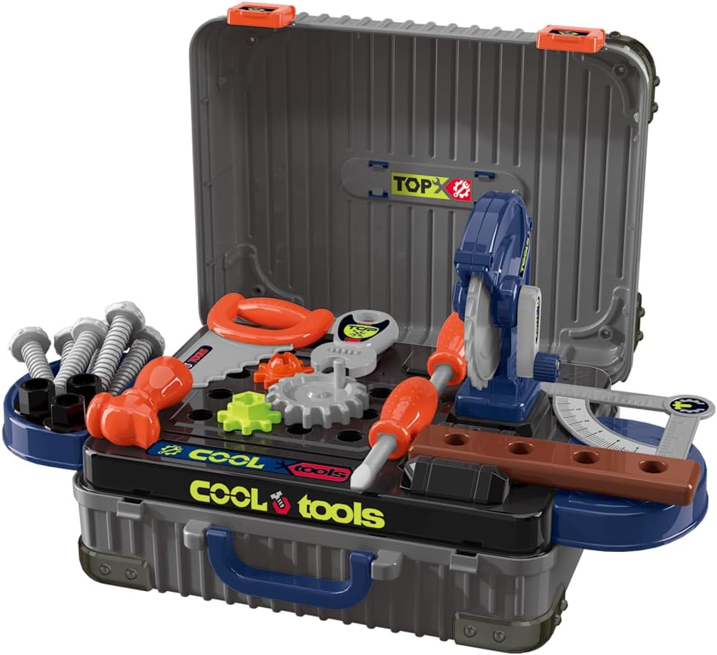 Fidtoy Kids Tool Bench Set Pretend Play Construction Workbench Toy