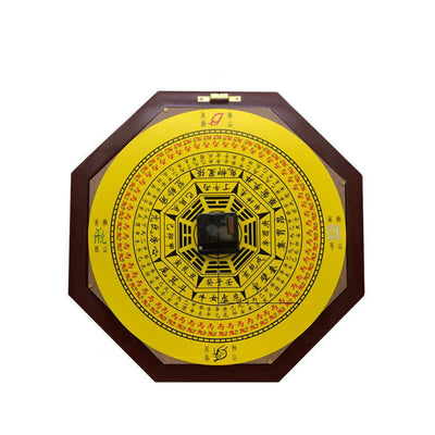 Buddha Stones Feng Shui Bagua Map Balance Energy Map Wall Clock Bagua Map BS 22