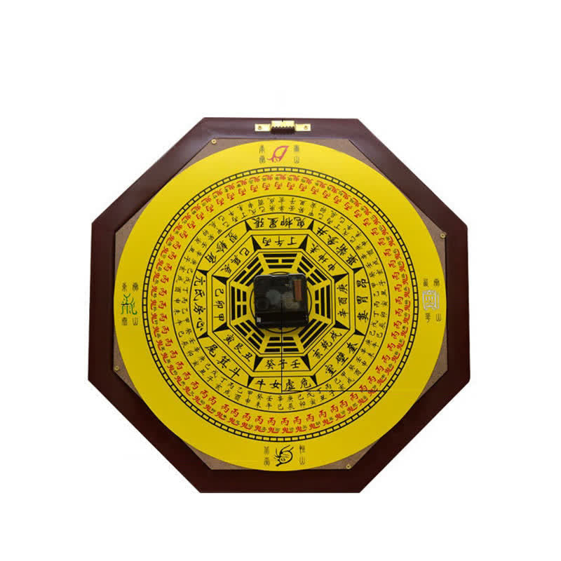 Buddha Stones Feng Shui Bagua Map Balance Energy Map Wall Clock Bagua Map BS 22