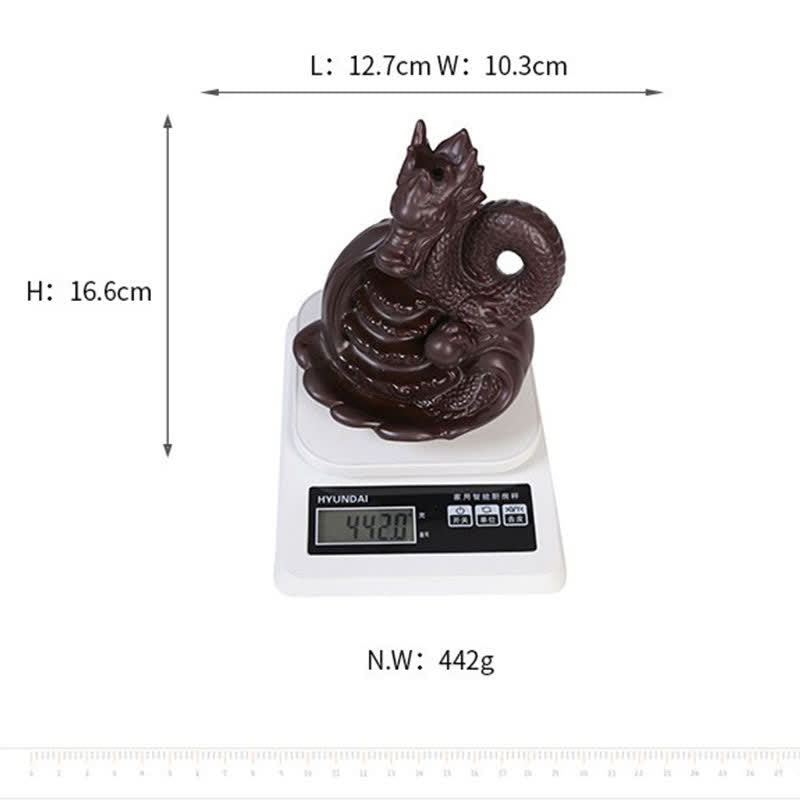 Buddha Stones Dragon Pattern Success Ceramic Incense Burner Decoration Incense Burner BS 10