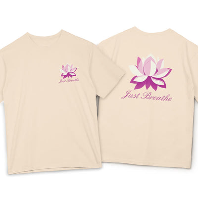 T-shirt Foviel Lotus Just Breathe