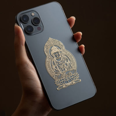 Buddha Stones 12 Chinese Zodiac Blessing Wealth Fortune Phone Sticker Phone Sticker BS 7